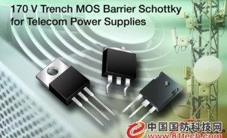 Vishay推出用于通信电源的170V TMBS®整流器