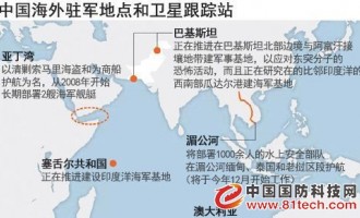 美称中国海军苦心经营瓜达尔港等珍珠链战略上各港口
