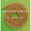 金属编织丝网衬垫，铍铜空心丝网条，铍铜金属丝网条