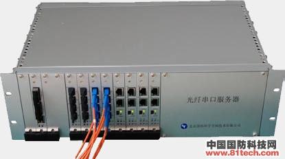 光纤串口服务器成功应用于某激光控制系统中